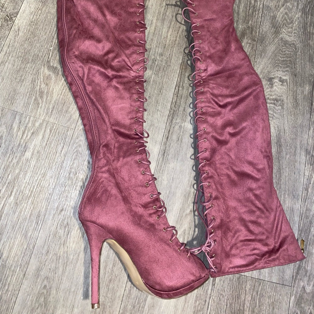 Thigh high heels